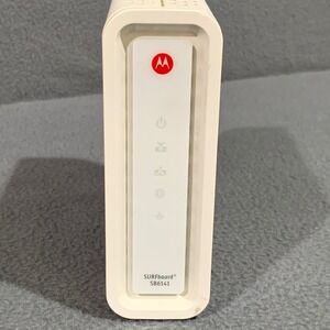 Motorola SURFboard‎ SB6141 Cable Modem DOCSIS 3.0 Internet Data No Power Cord